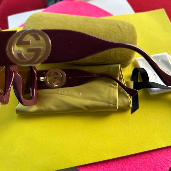 GUCCI Authentic BIG OVERSIZED GG Luxury Sunglasses - Picture 6 of 10